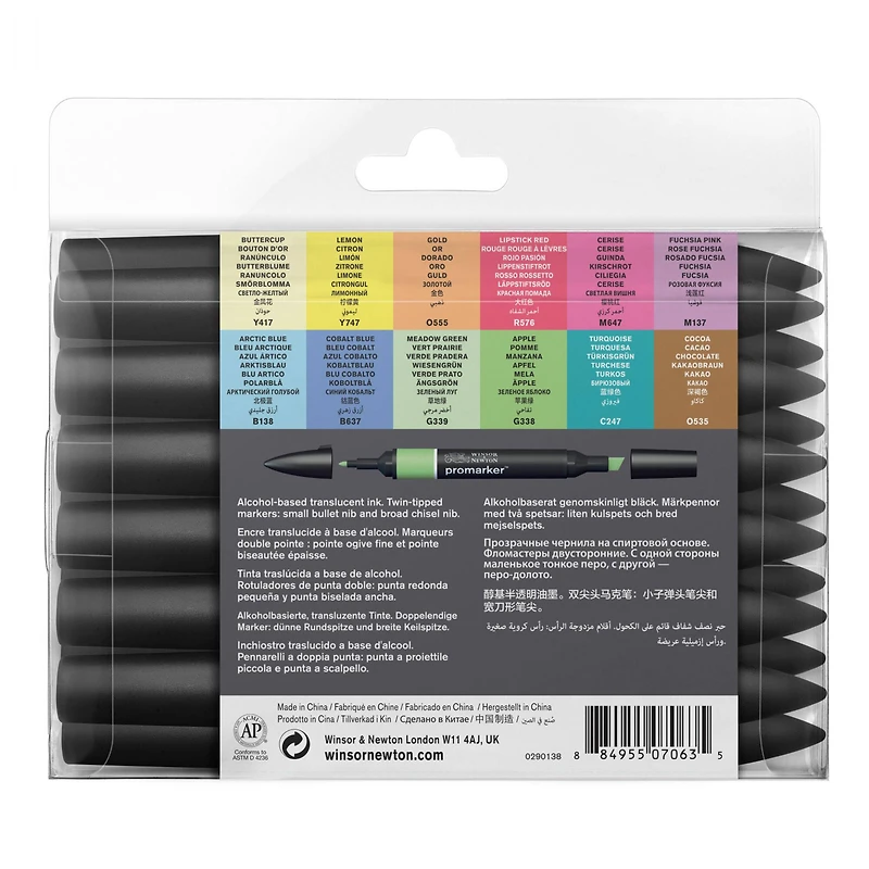 Winsor & Newton® ProMarker™ 13 Marker Set, Set 2