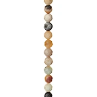 12 Pack: Aqua Amazonite Faceted Round Beads, 8mm by Bead Landing™