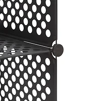 Organize It All Black Stacking Cubes, 4ct.