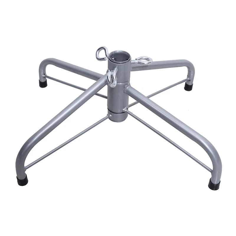 7ft. Pre-Lit Rose Gold Tinsel Artificial Christmas Tree, Clear Lights