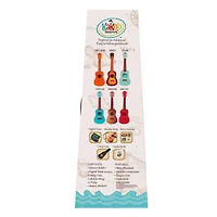 Salus KaKo'o 21" Sunrise Orange Professional Wooden Ukulele Set