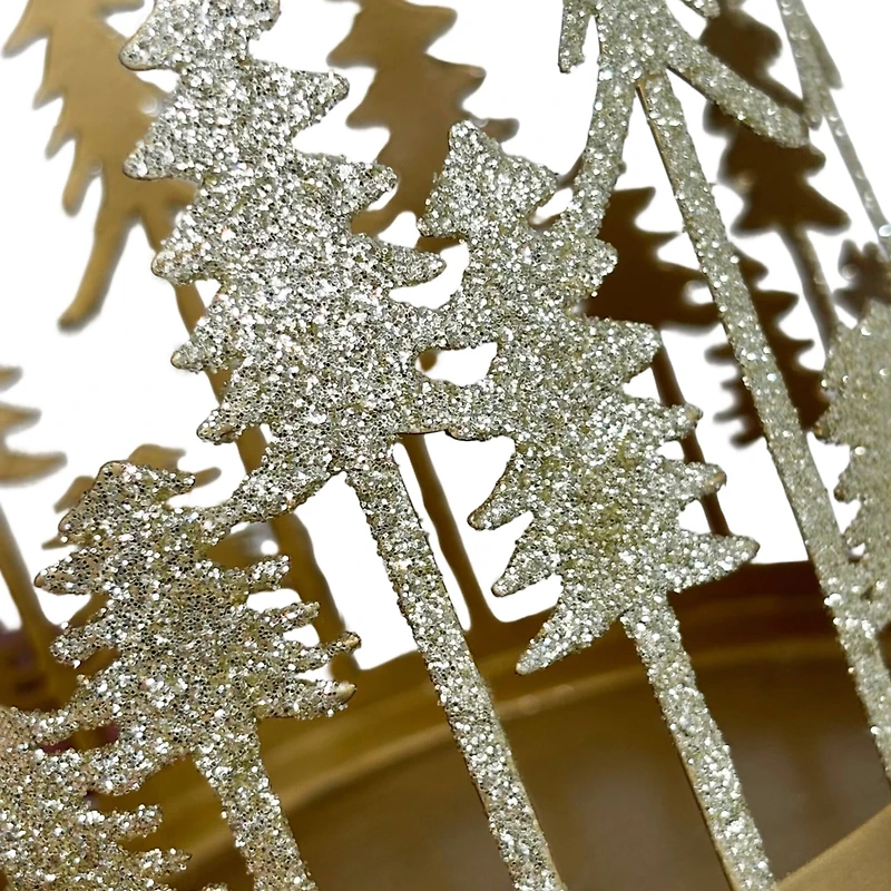 4.25" Gold Metal Trees Candle Holder by Ashland®