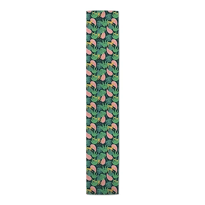 72'' Tropical Cheetahs Cotton Twill Table Runner