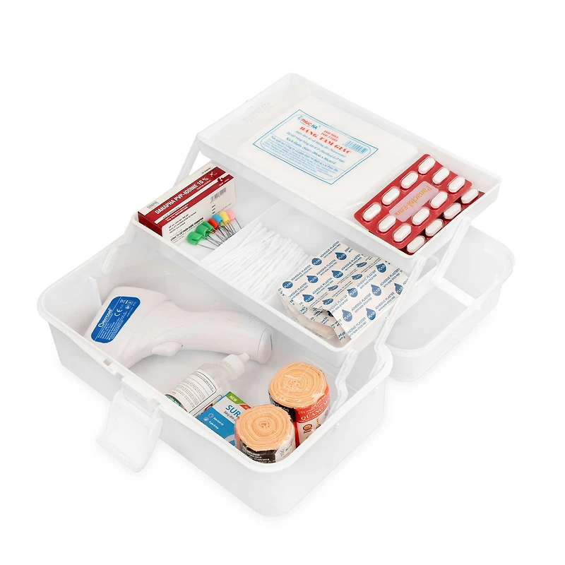 White 3-Tier Organization Box by Simply Tidy®