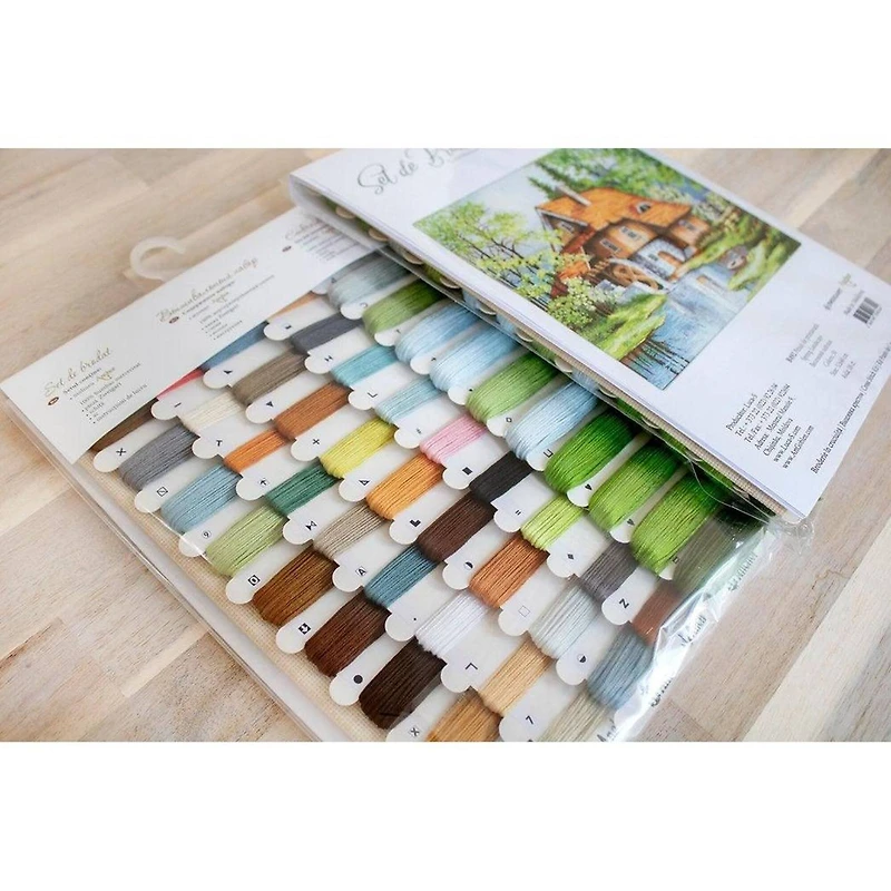 Luca-S Spring Landscape Counted Cross Stitch Kit