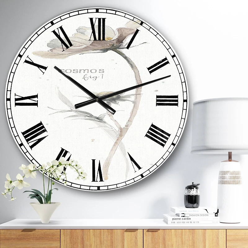 Designart A Country Weekend VII Traditional No Border Wall Clock