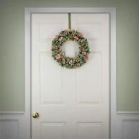 18" Spring Pastel Floral Wreath