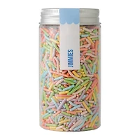 PME Cake Sweet Street® Pastel Rainbow Pearlized Jimmies Sprinkles