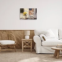 Stupell Industries Americana Deco Scene Canvas Wall Art