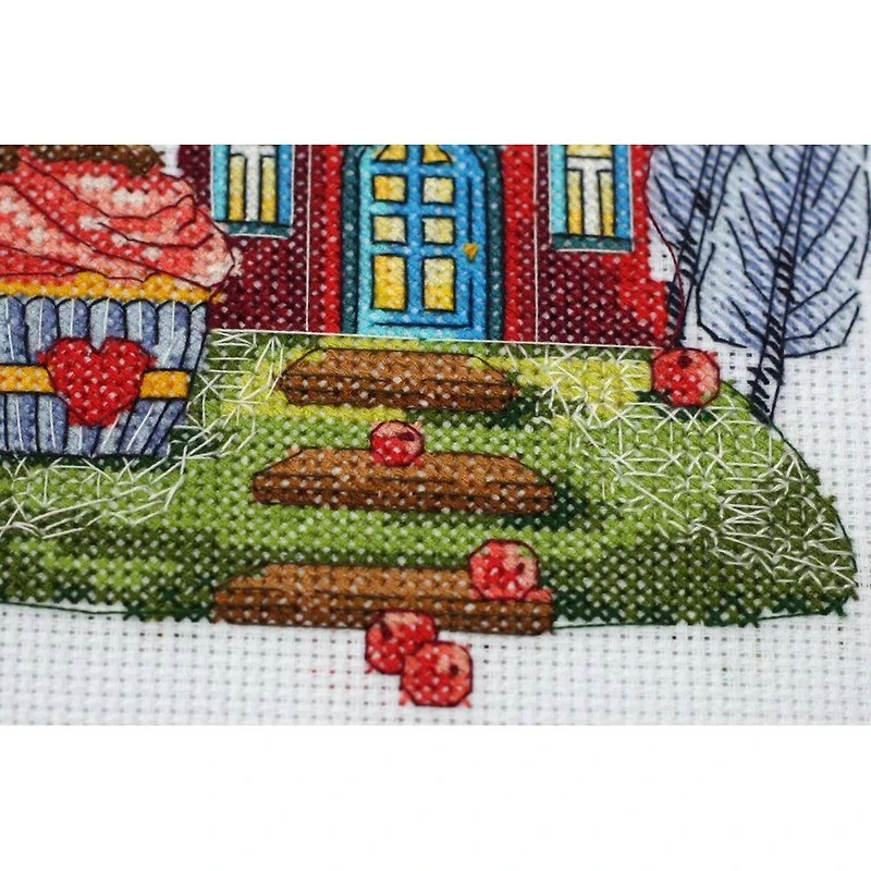 Abris Art Coffee House Counted Cross Stitch Kit