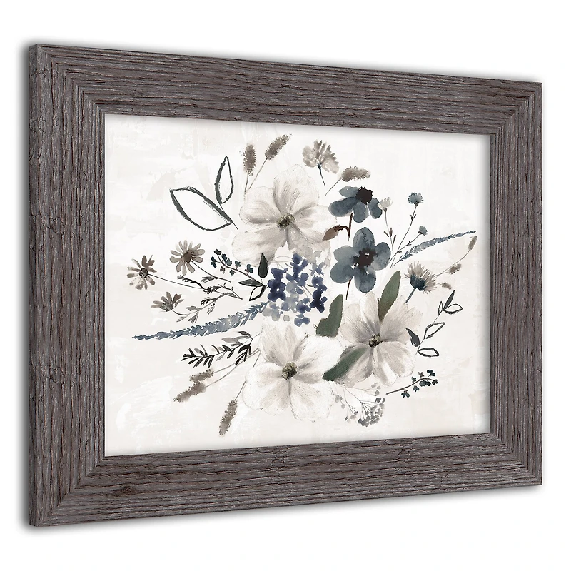 Tranquil Flowers Western Framed Print