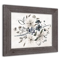 Tranquil Flowers Western Framed Print