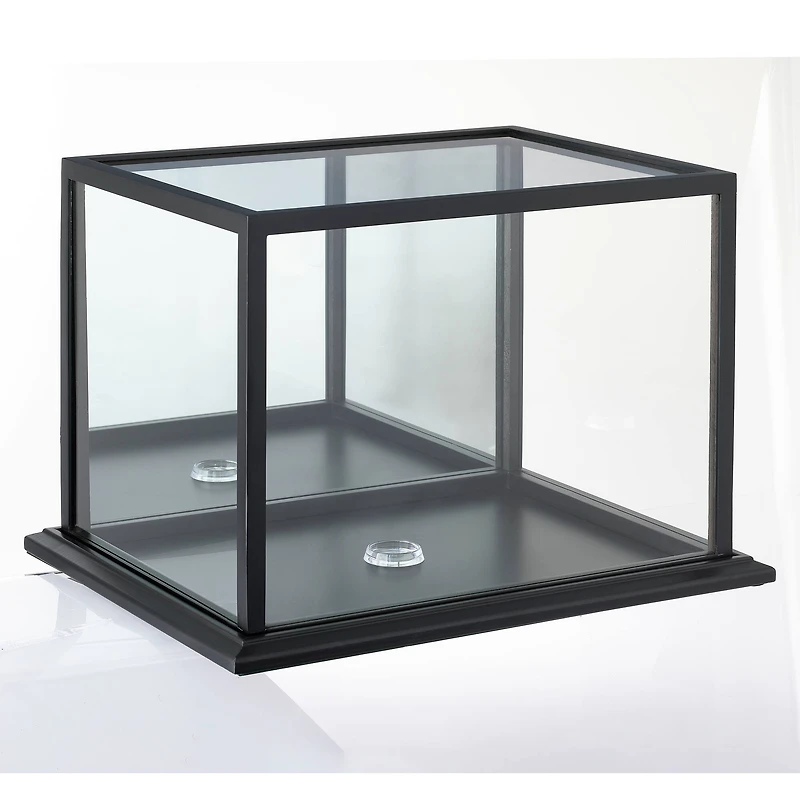6 Pack: Black Football Helmet Display Case with Mirror Back by Studio Décor®