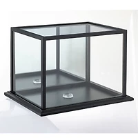 6 Pack: Black Football Helmet Display Case with Mirror Back by Studio Décor®