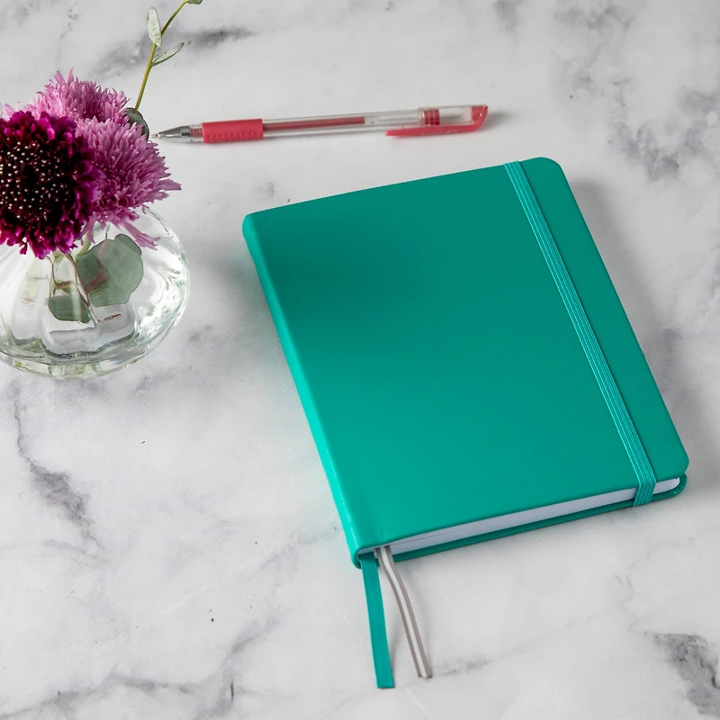 8 Pack: Teal Hardcover Dot Journal by Artist's Loft™