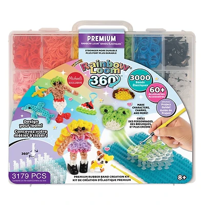 Rainbow Loom® 360™ Premium Rubber Band Creation Kit