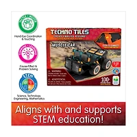 Techno Tiles - Muscle Car: 100+ Pcs