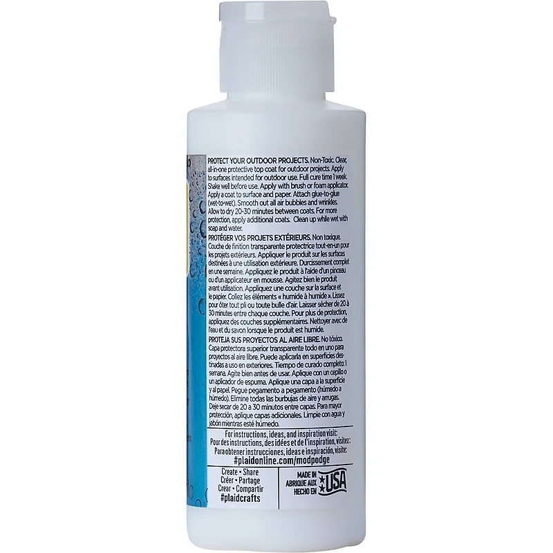 Mod Podge® Gloss Water Resistant Glue & Sealer