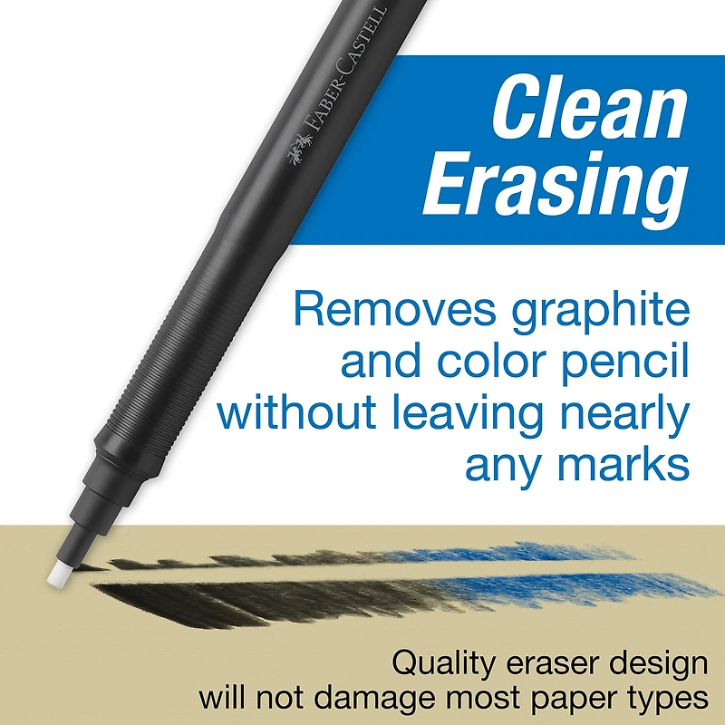 Faber-Castell Precision Eraser Pen & Refill Set