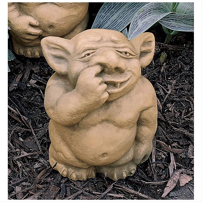 Design Toscano 8" The Picc-a-Dilly Nose Gargoyle Statue
