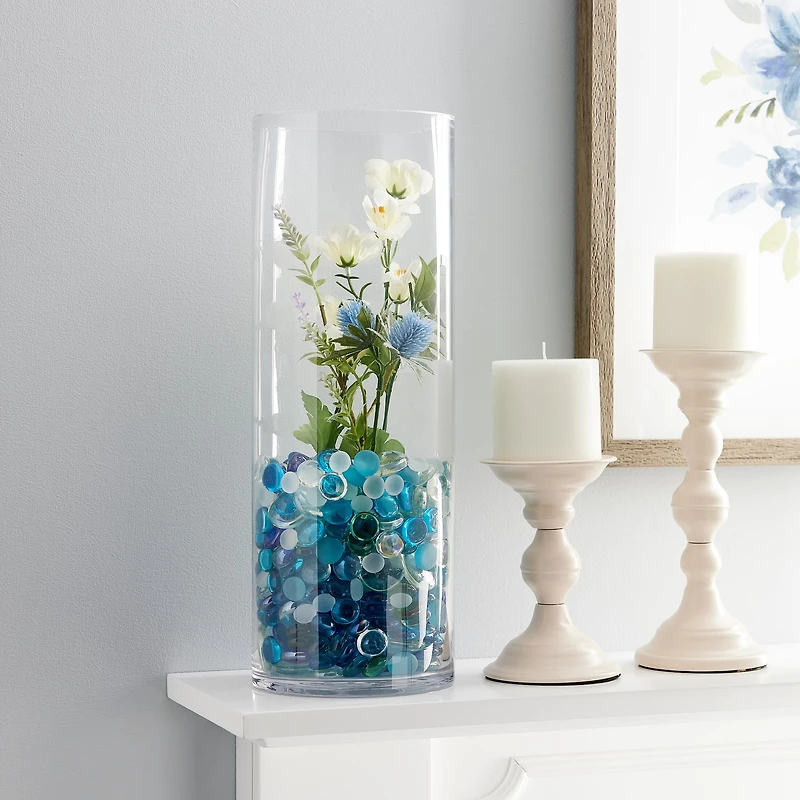 15" Clear Glass Cylinder Vase by Ashland®