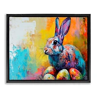 Stupell Industries Easter Joy Abstract Floater Framed Art