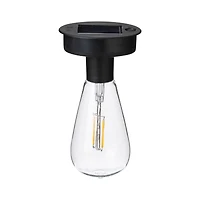 Glitzhome® 14" Metal Mesh Solar Powered Lantern with Stand