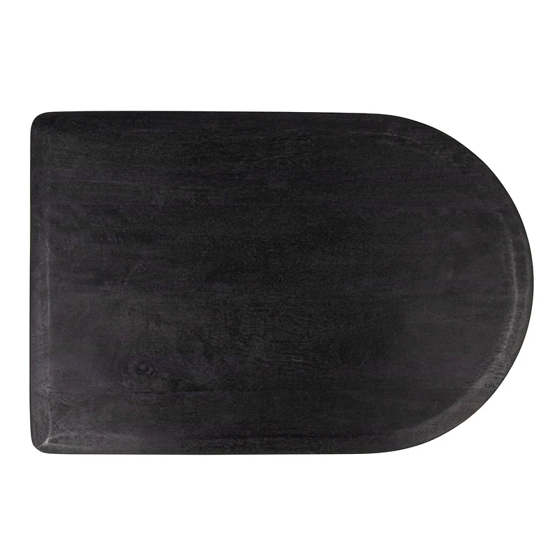 Hello Honey® 18" Black Gourmet Noir Mango Wood Cheese & Cutting Board