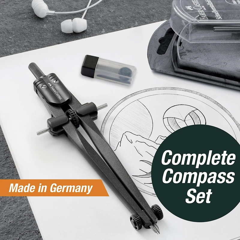 Faber-Castell® Stream Quickset Compass