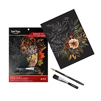 Brea Reese™ 9" x 12" Autumn Equinox Scratch Art Paper Pad