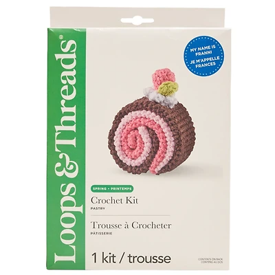Spring Swiss Roll Pastry Crochet Kit by Loops & Threads®