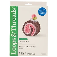 Spring Swiss Roll Pastry Crochet Kit by Loops & Threads®