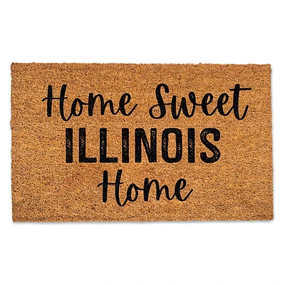 DII® Home Sweet Illinois Home Door Mat