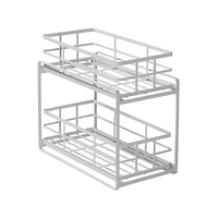 Honey Can Do White Kitchen Counter Organizer with Drawers