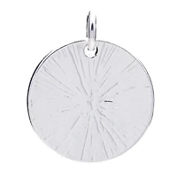 Silver Plated Footprints Charm by Bead Landing™