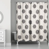 Polka Dots Shower Curtain