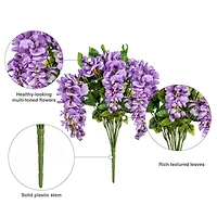 Artificial Lavender Wisteria Bush