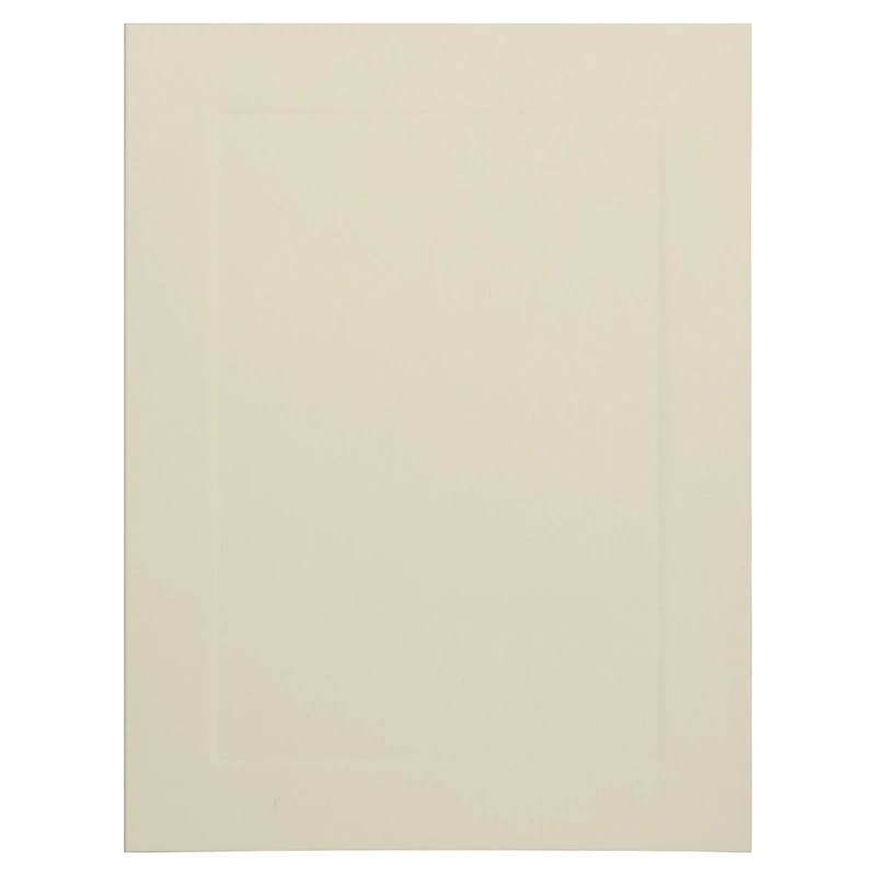 JAM Paper 4.62" x 6.25" Ivory Panel Blank Foldover Cards