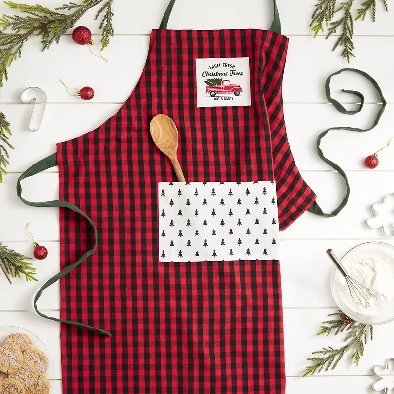 DII® Christmas Truck Chef Apron