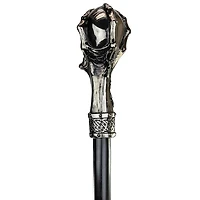 Design Toscano Dragonsthorne Collection: Death's Grip Skull & Claw Walking Stick