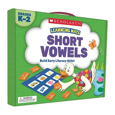 Scholastic® Learning Mats Short Vowels