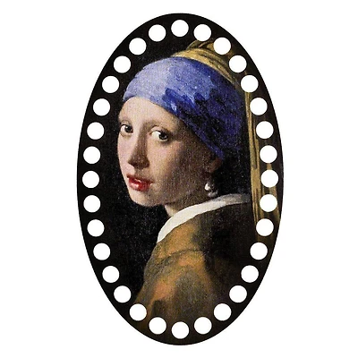 Wonderland Crafts Famous Paintings Pearl Earring Thread Organizer