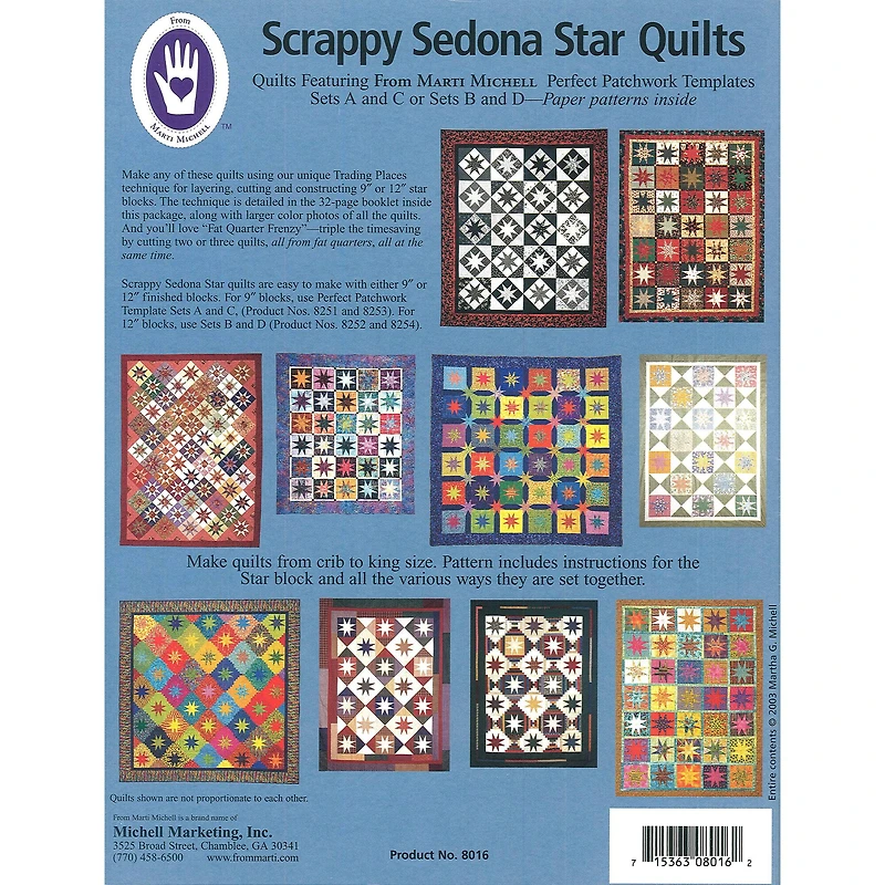 Marti Michell Scrappy Sedona Star Pattern