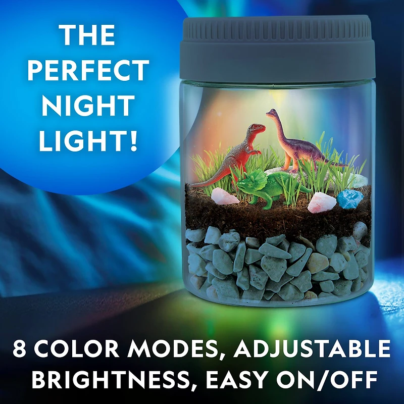 National Geographic™ Light-Up Dinosaur Terrarium