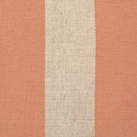 Hello Honey® 20" & Natural Cotton & Linen Striped Pillow