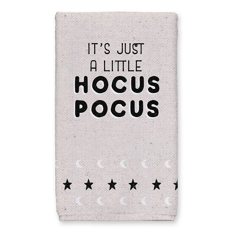 Hocus Pocus Moon Stars Tea Towel Set