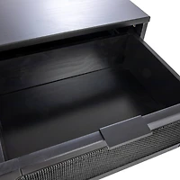 Hello Honey® Crawford 24" Nightstand with Storage Drawers and Natural Woven Cane Detail