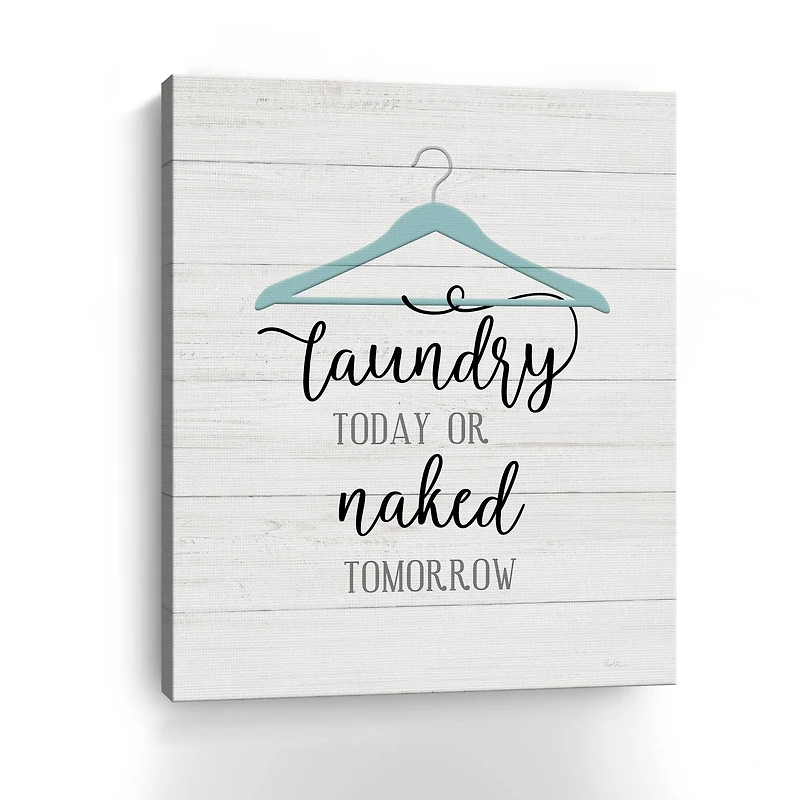 Naked Tomorrow Canvas Giclee