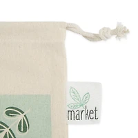 Organic Greens Market Produce Bags Set