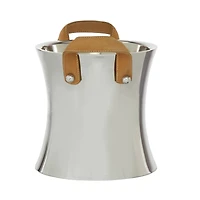 11" Stainless Steel Contemporary Wine Bucket